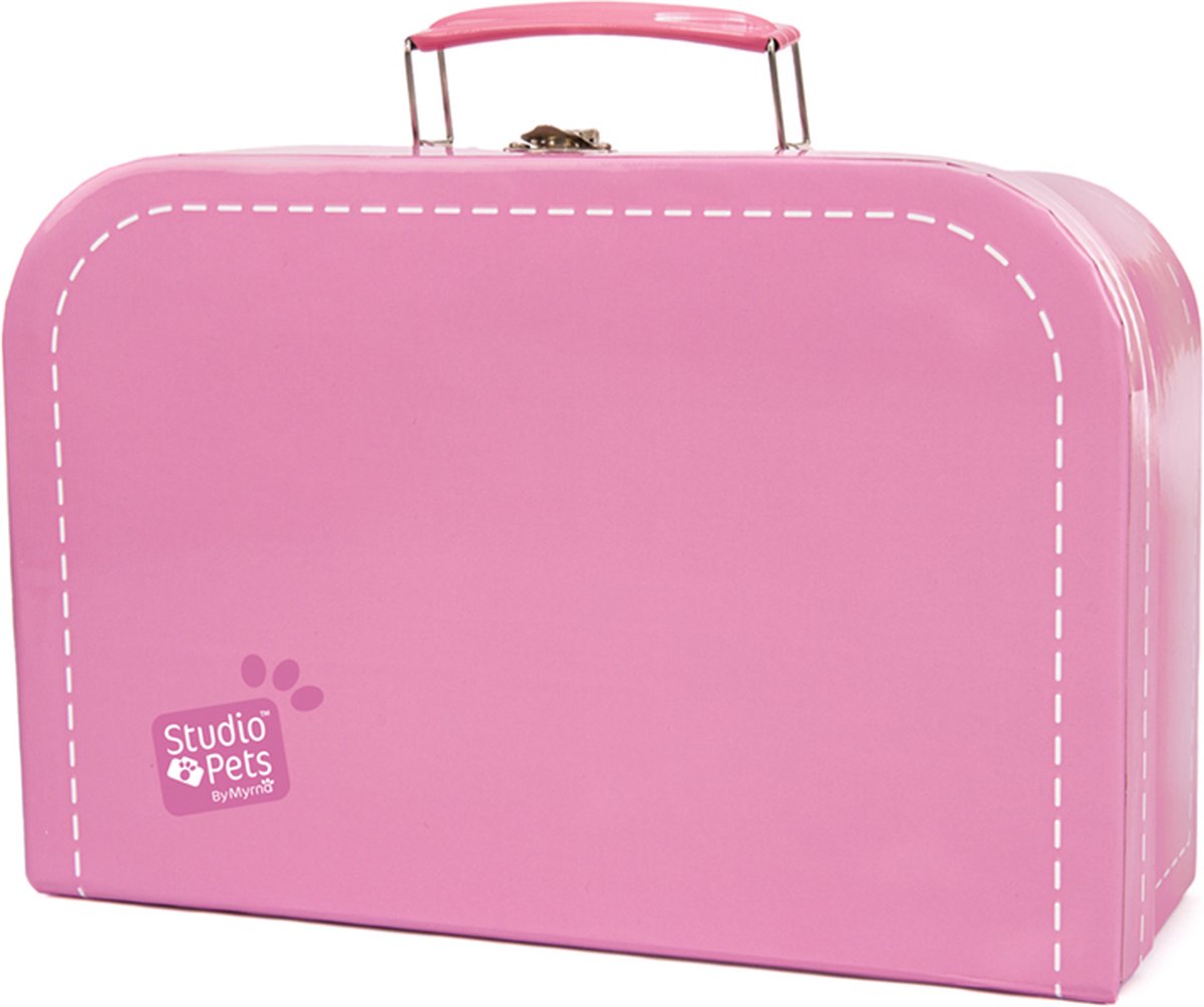 Studio Pets - koffer voor 23cm knuffels - Roze