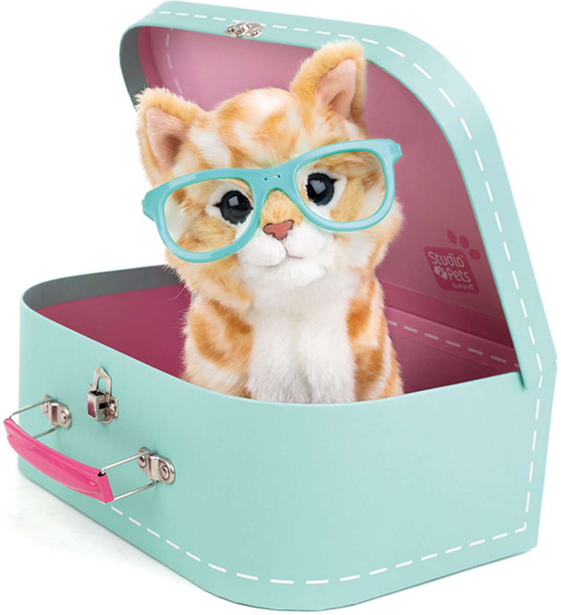 Studio Pets  Petite Knuffel - Poes - Rayben - In Koffertje