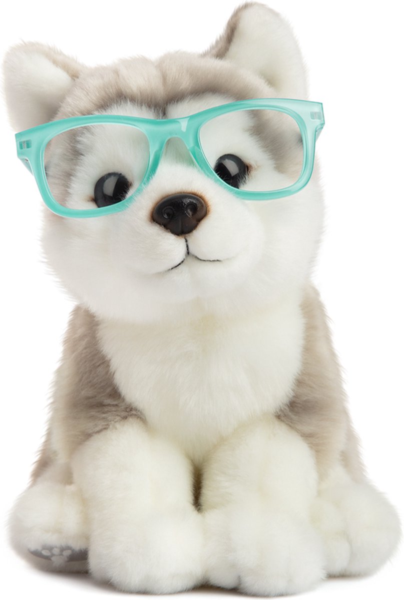 Studio Pets knuffels - Hond Husky Wolfie 23cm - Speelgoed pluche