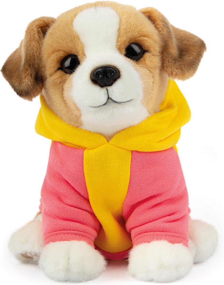 Studio Pets knuffels - Hond Jack Russel Jacky 23cm - Speelgoed pluche