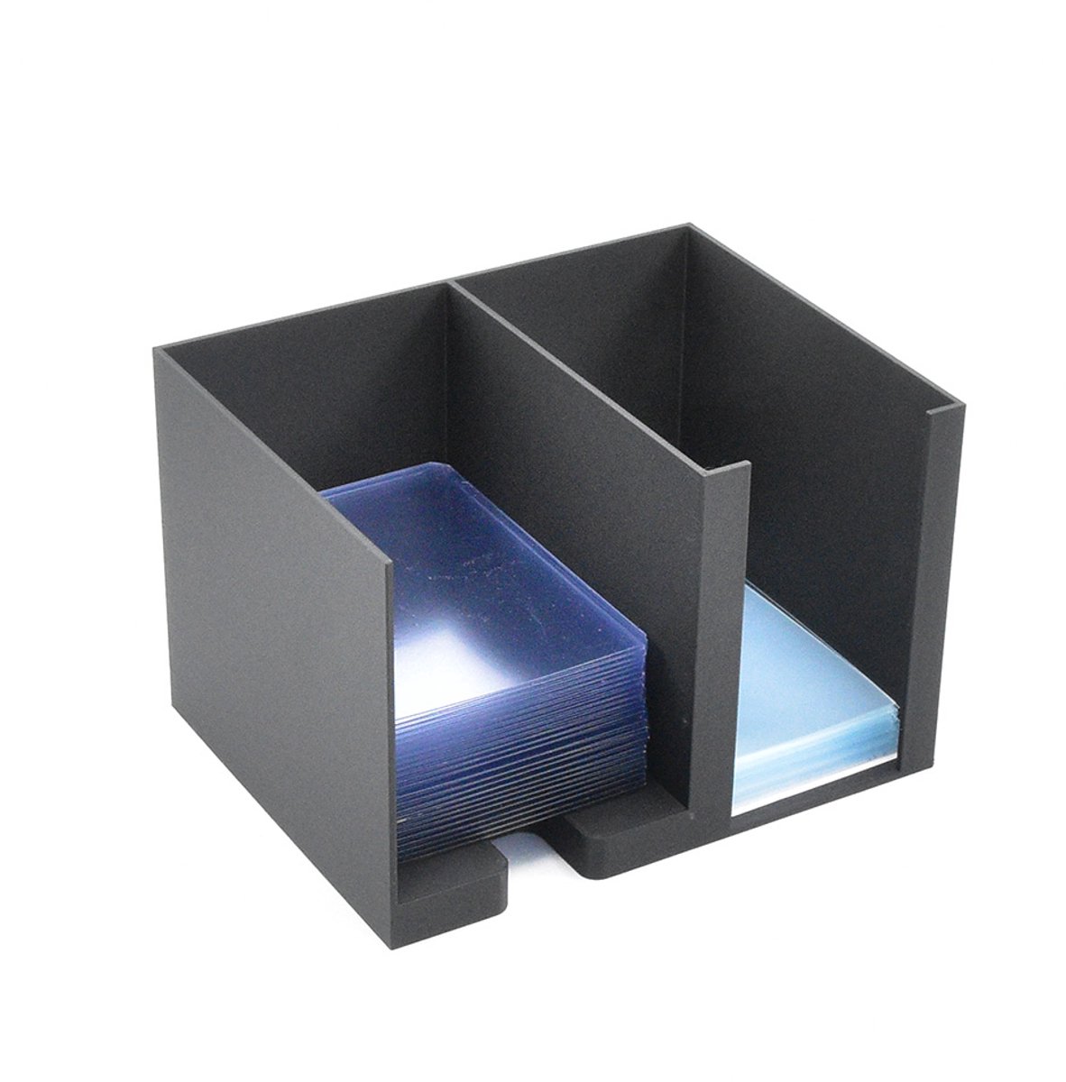 Combi Opbergbox voor Toploaders & Sleeves – TCG Kaartenhouder – Pokémon & Trading Card Storage - Kleur Paars