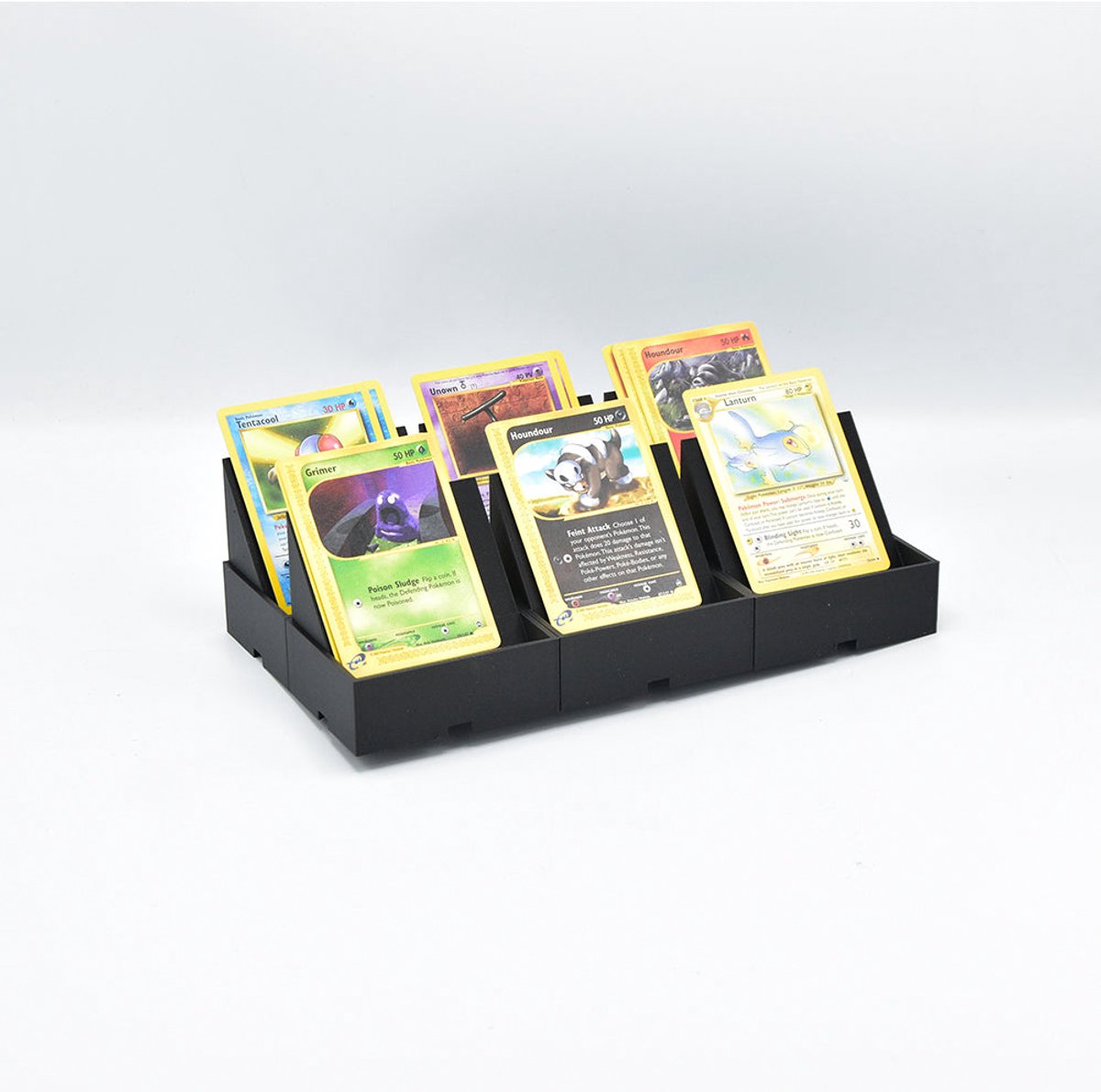 Kleine Modulaire TCG Sorteerbak – Uitbreidbare Kaartenhouder voor Pokémon & Andere TCG’s (250 kaarten per bak) - Kleur Oranje