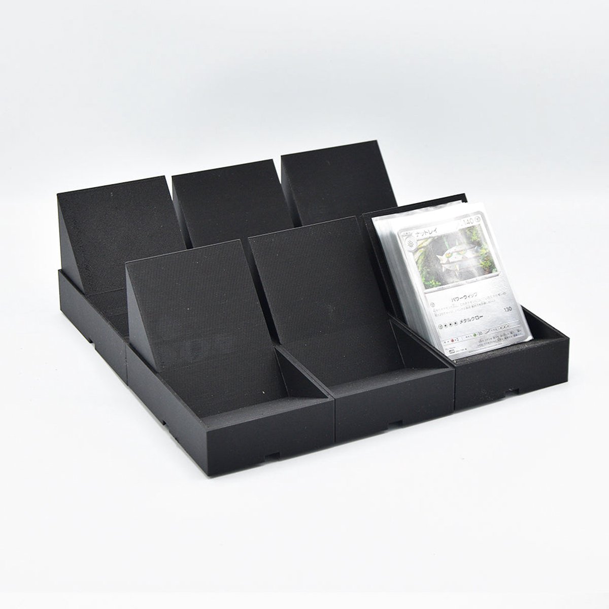 Modulaire TCG Sorteerbak – Uitbreidbare Kaartenhouder voor Pokémon & Andere TCG’s (250 kaarten per bak) - Kleur Groen