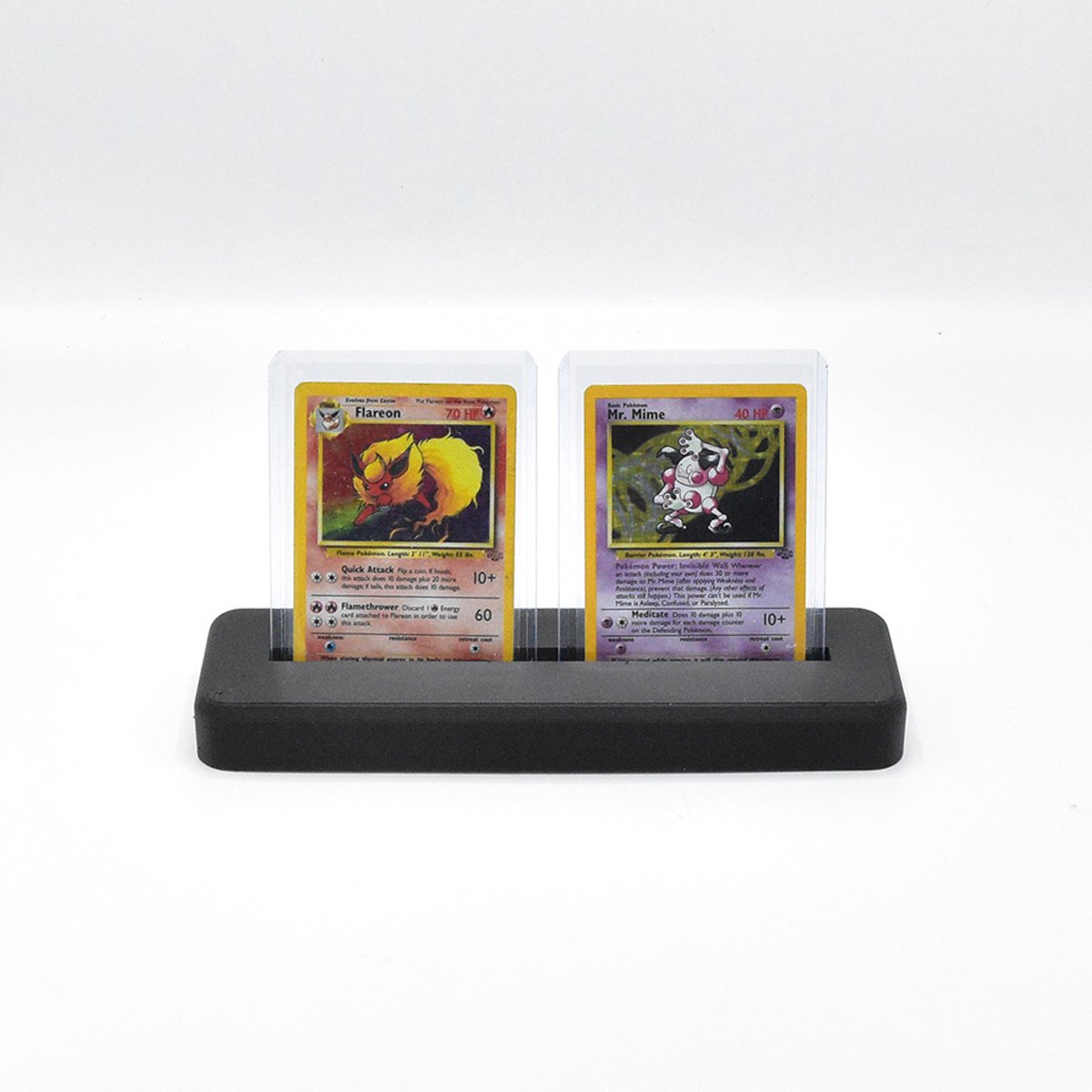 Multi Kaarten Display Standaard – Geschikt voor Singles in Sleeve & Toploader – Ideaal voor Pokémon, TCG & Streaming - Kleur Groen