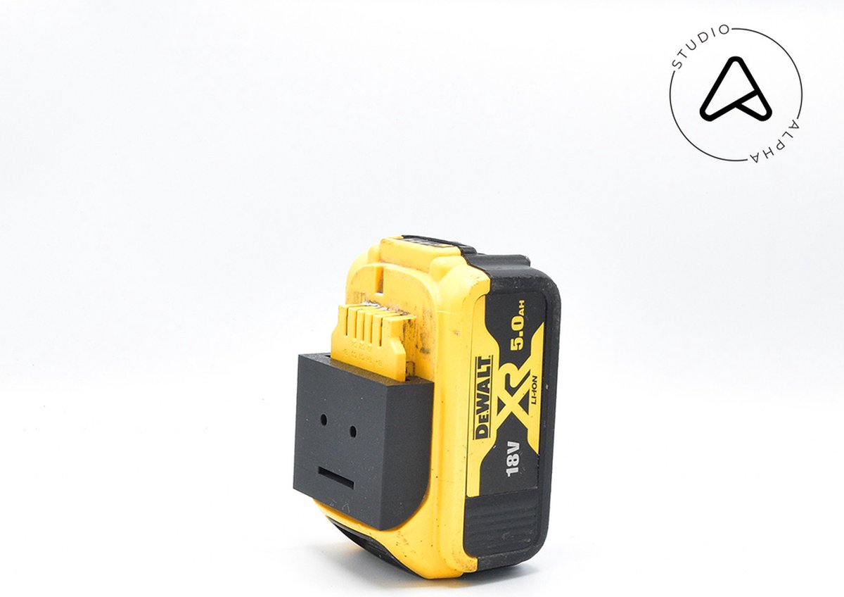 DeWalt 18V Batterij/Accu Bevestiging Beugel - Blauw10