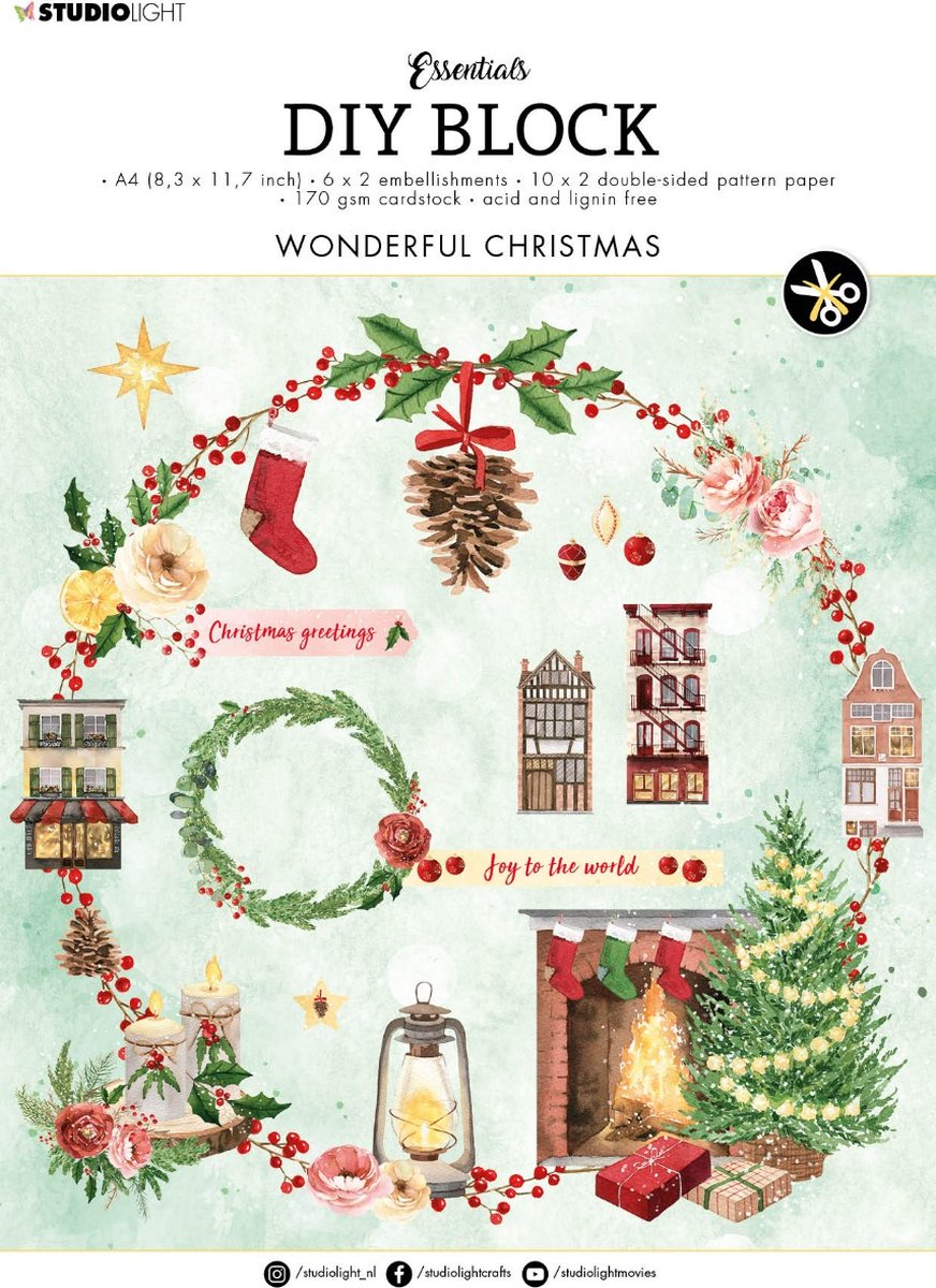 *SL DIY Block Christmas Essentials nr.51