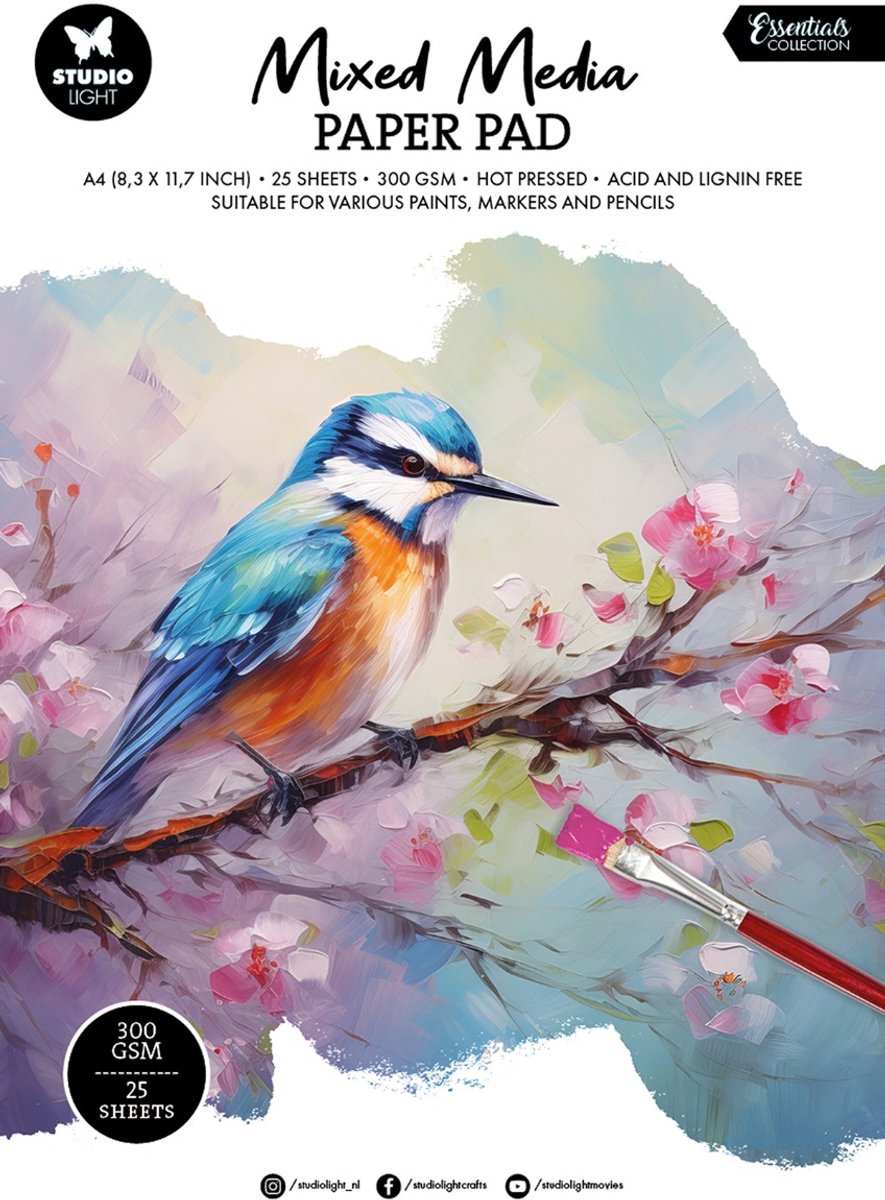 SL Paper Pad Mixed Media Consumables nr.281