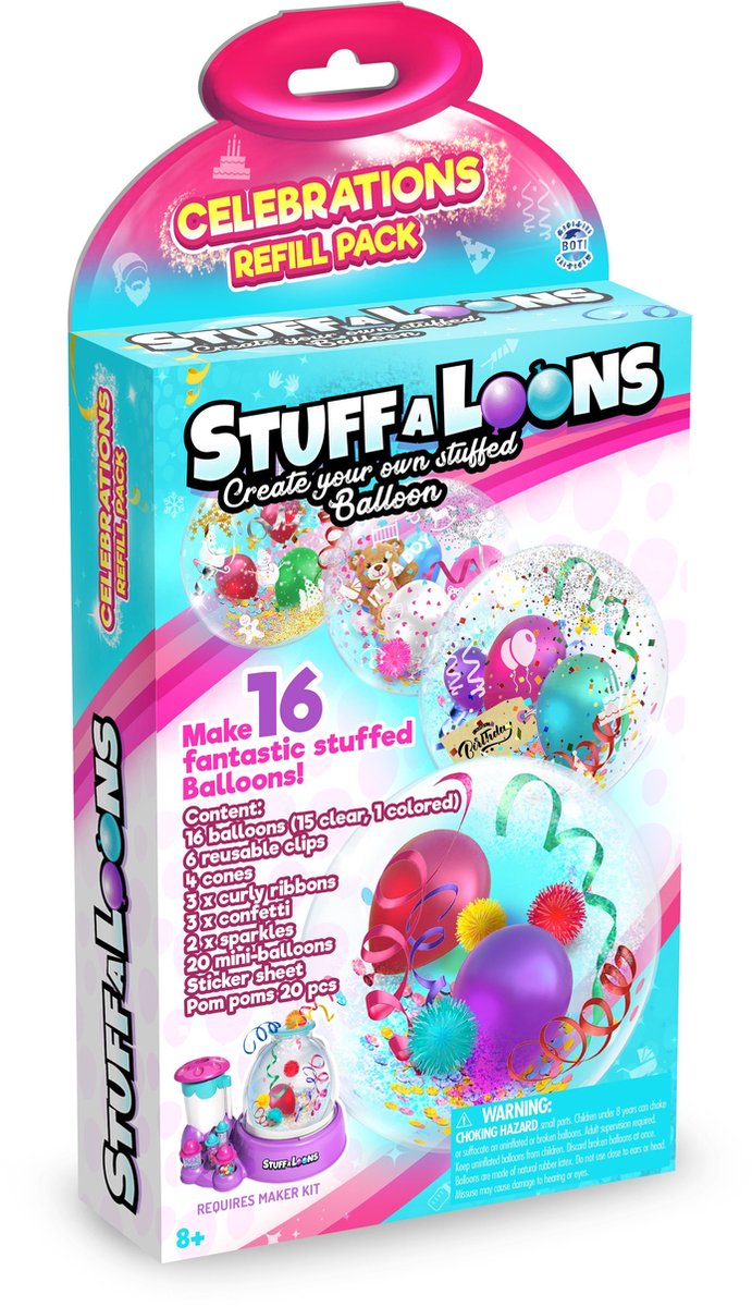 Stuff-A-Loons Celebrations Navulpakket