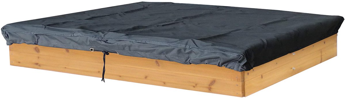 Stunq® 150 x 150 Zandbak afdekzeil Weerbestendige afdekhoes voor zandbak met waterafstotende PVC-coating