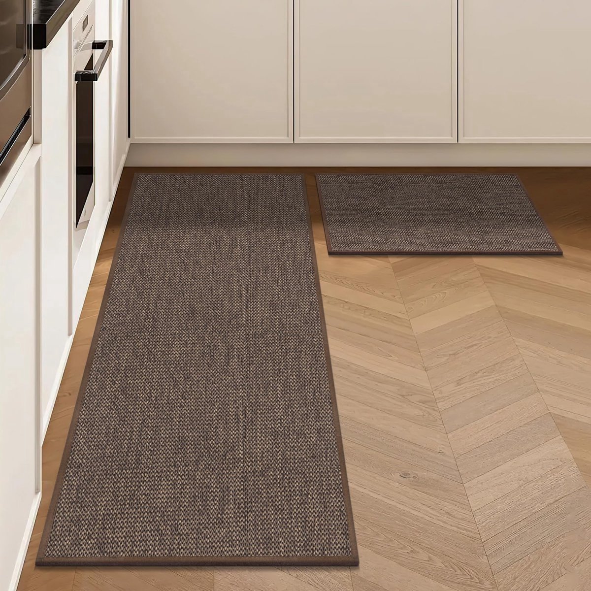 Stunq® Wasbare Antislip Keukentapijt Set voor Veiligheid en Comfort in Huis