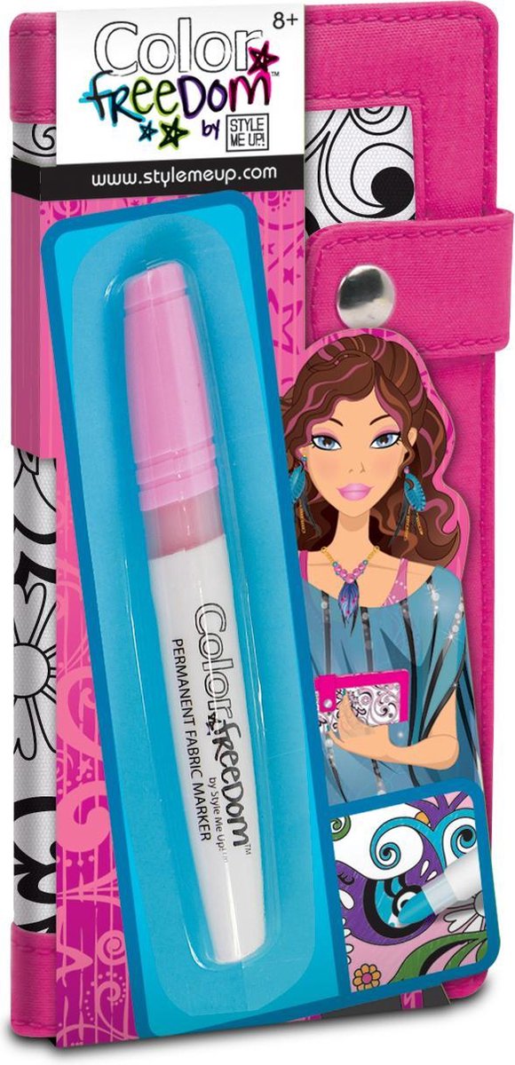 Style Me Up Color Wallet Roze