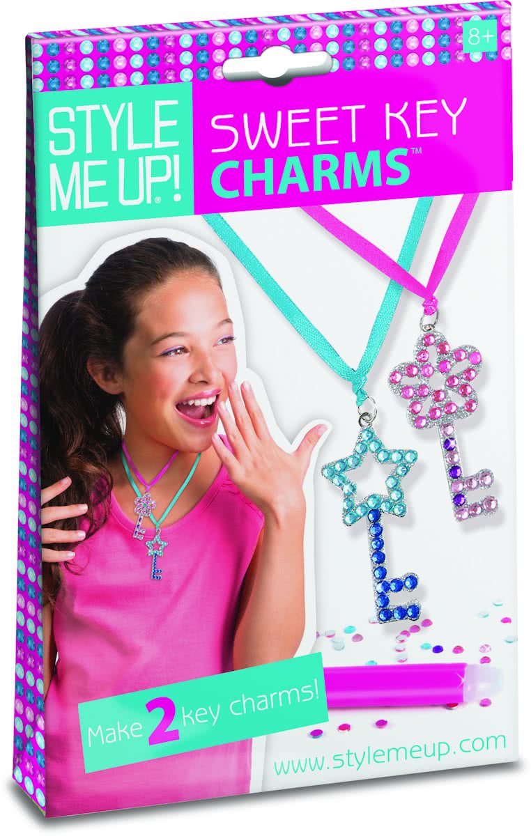 Style Me Up Sweet Key Charms