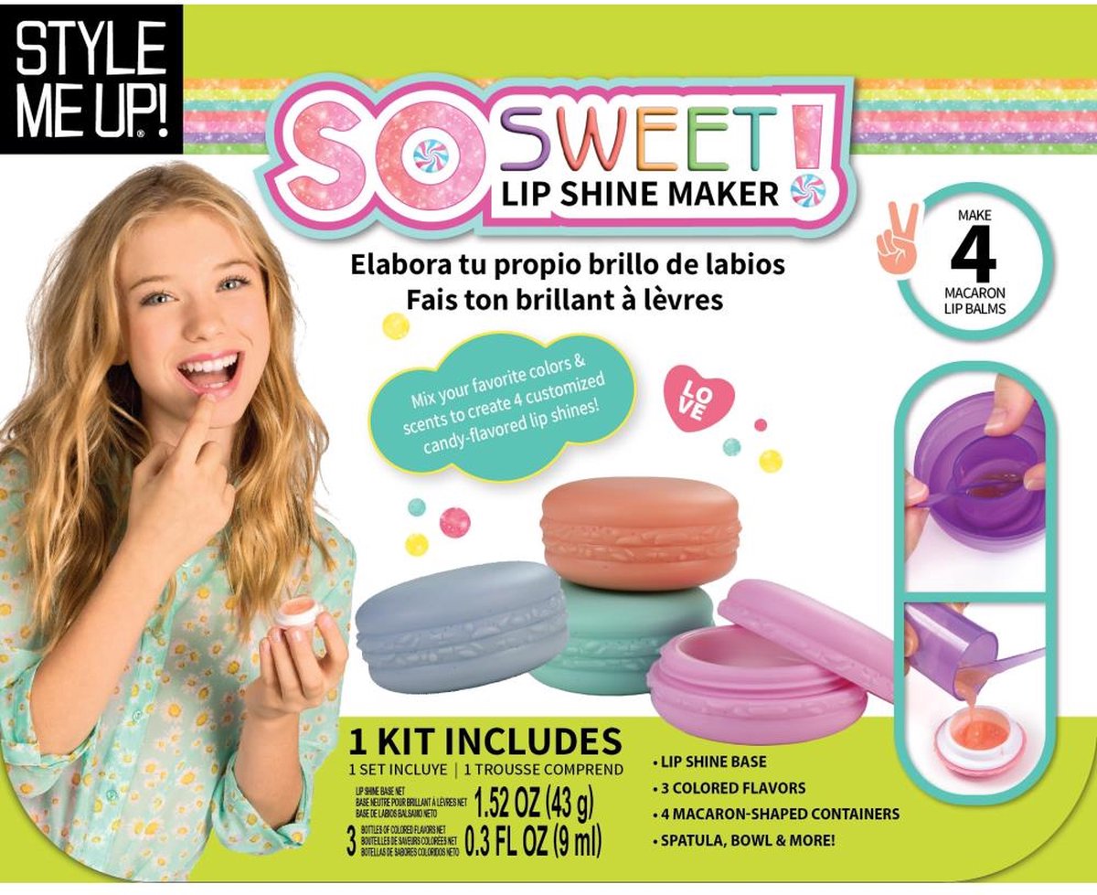 Style me up - So Sweet lip shine maker - maak je eigen lipgloss - 15903