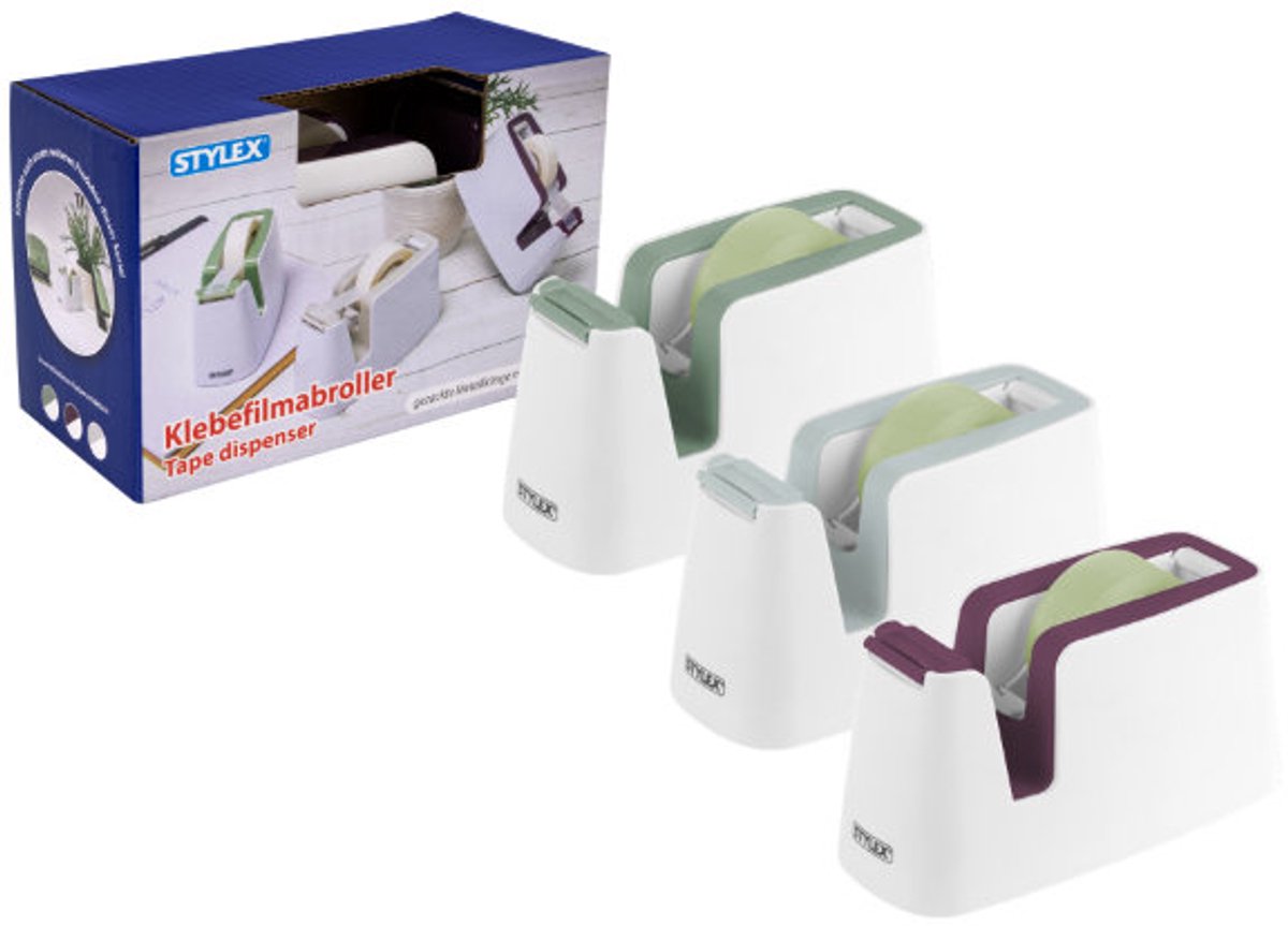   Plakbandafroller voor 33m rol 3 ass. 23289