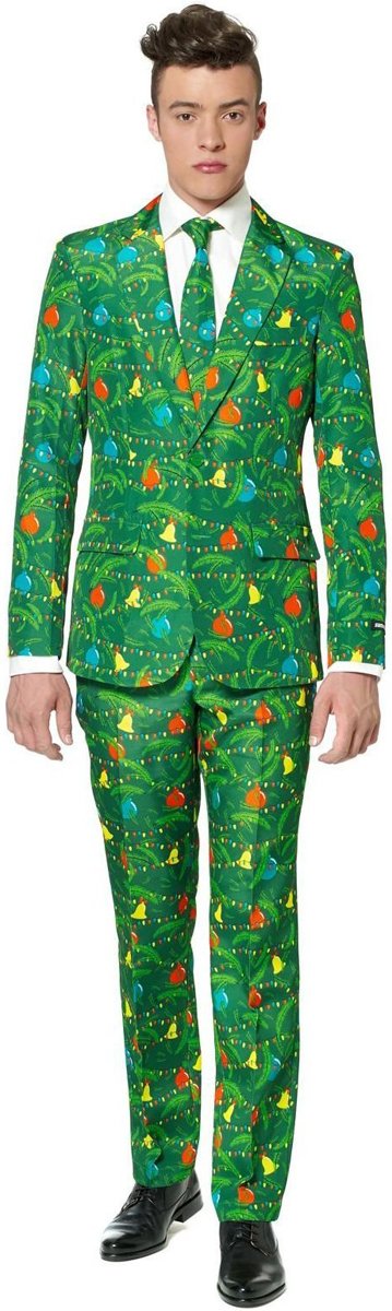 Suitmeister Christmas Green Tree- Kostuum - Maat - XL