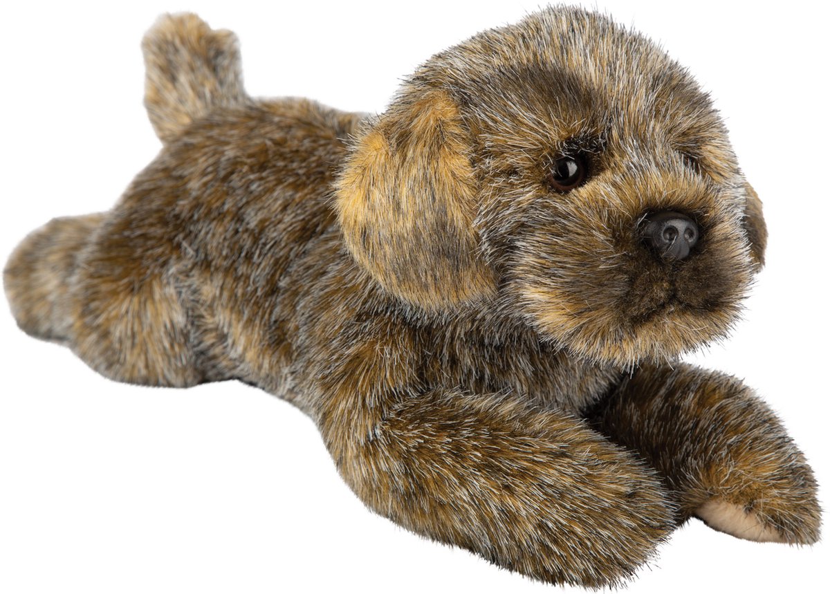 Keel Toys Knuffel Hond - Border Terrier - pluche - knuffeldier - 30 cm