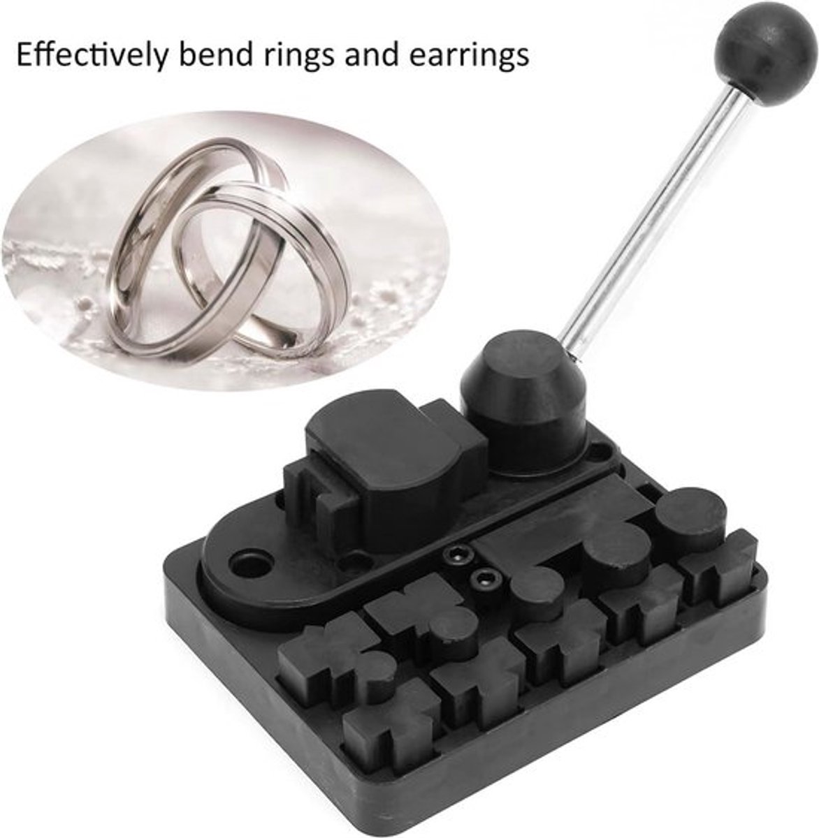 Sieraden Buigmachine, Multifunctionele Ring Earring Buigen Tools, Handmatige Ring Bender Maker Sieraden Maken Tools, voor Sieraden Reparateur