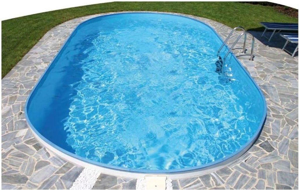Summer fun zwembad inbouw set ovaal 800x420x150