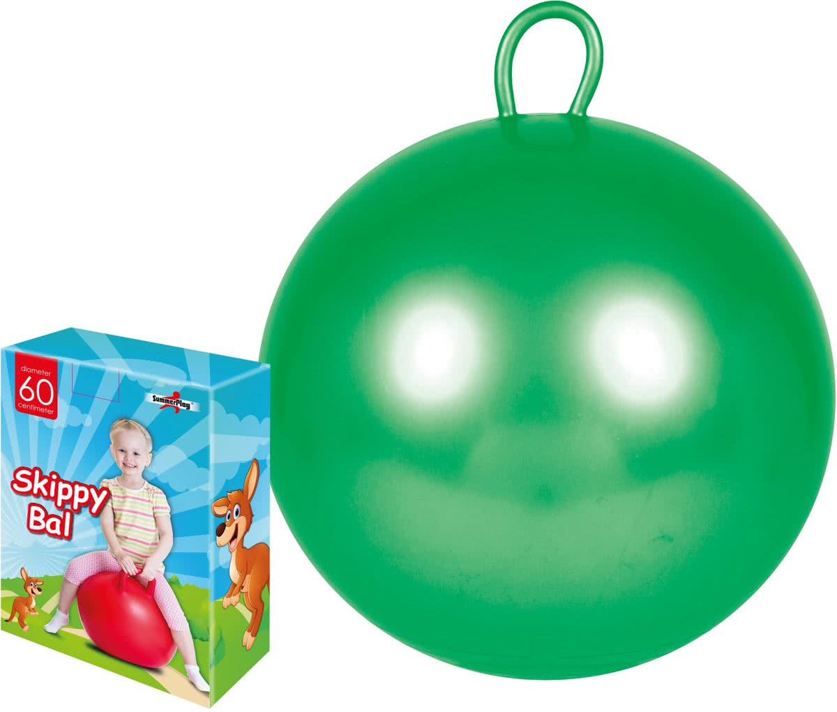 Skippybal 60 cm - Groen