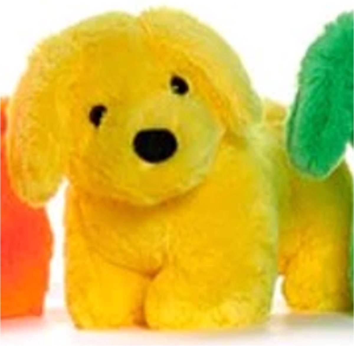 Luna - Pluche Knuffel Hond - Geel - 25cm - Gratis verzonden