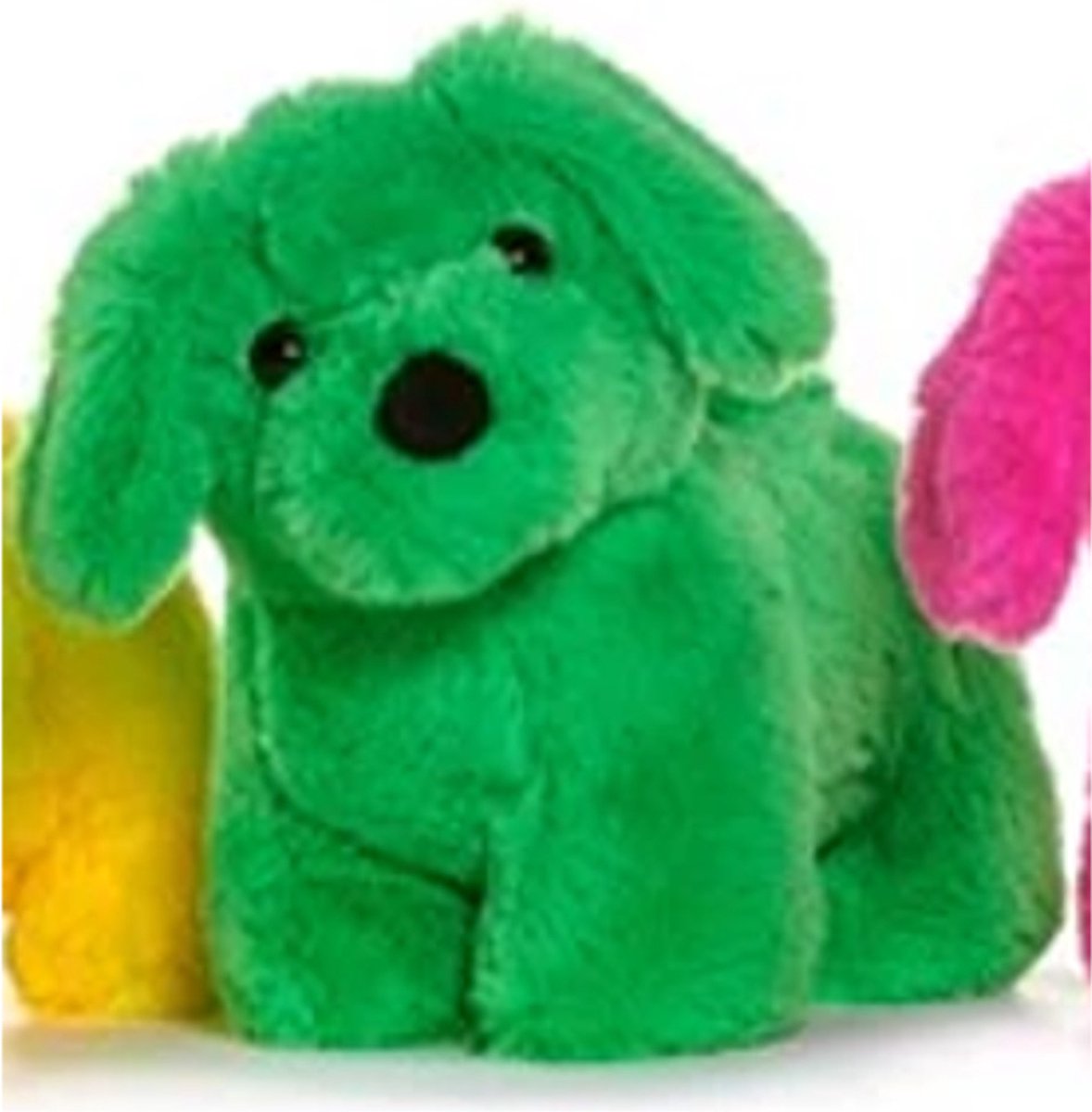 Luna - Pluche Knuffel Hond - Groen - 25cm - Gratis verzonden