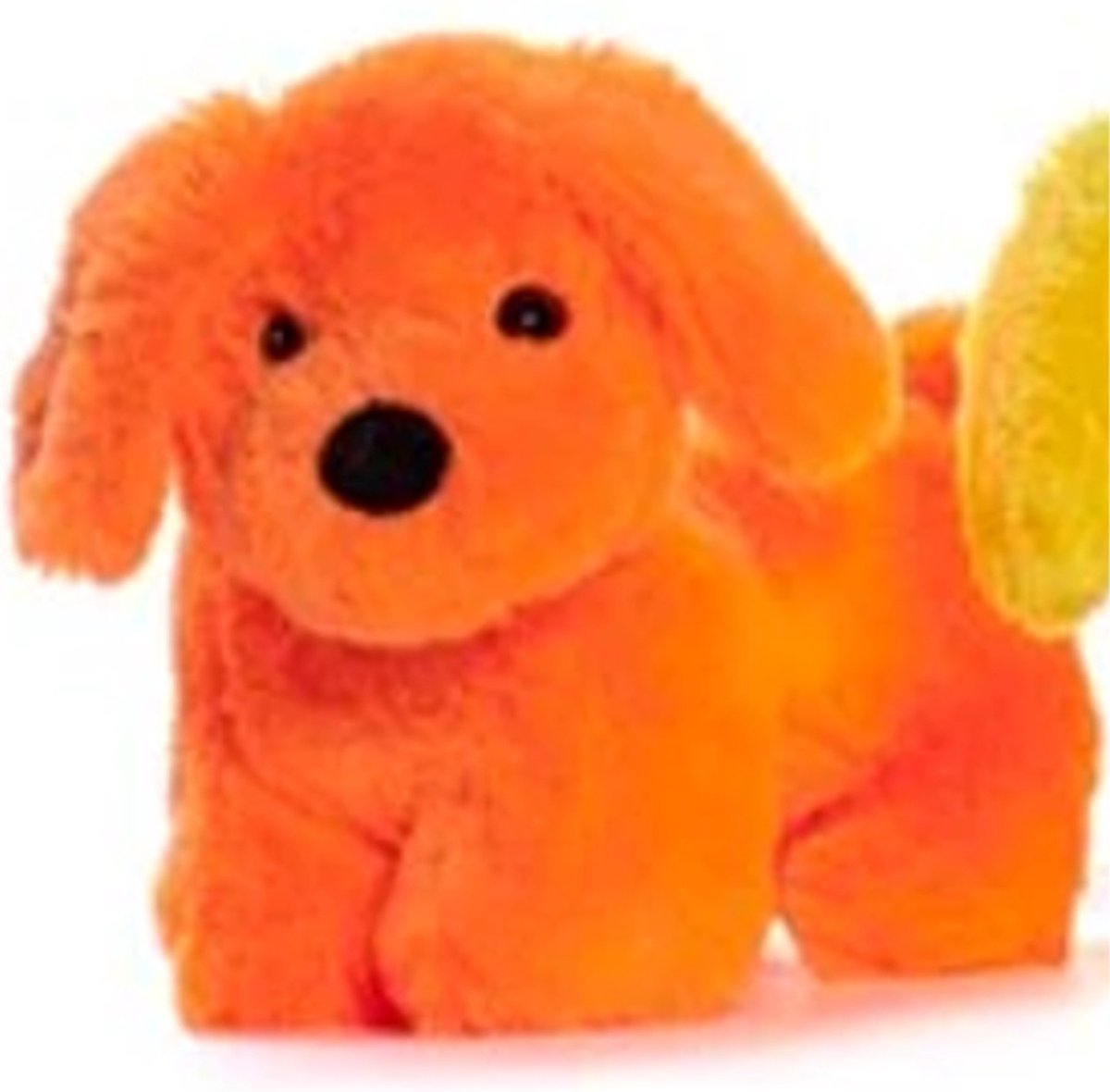 Luna - Pluche Knuffel Hond - Oranje - 25cm - Gratis verzonden