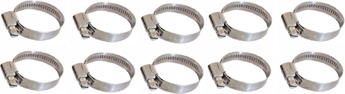 32-38mm slang klem (10 Stuks)