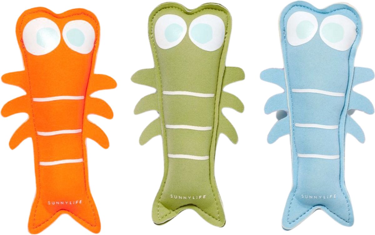 Sunnylife   - Dive Buddies Sonny the Sea Creature - Set 3 stuks - 20 x 6 x 3 cm
