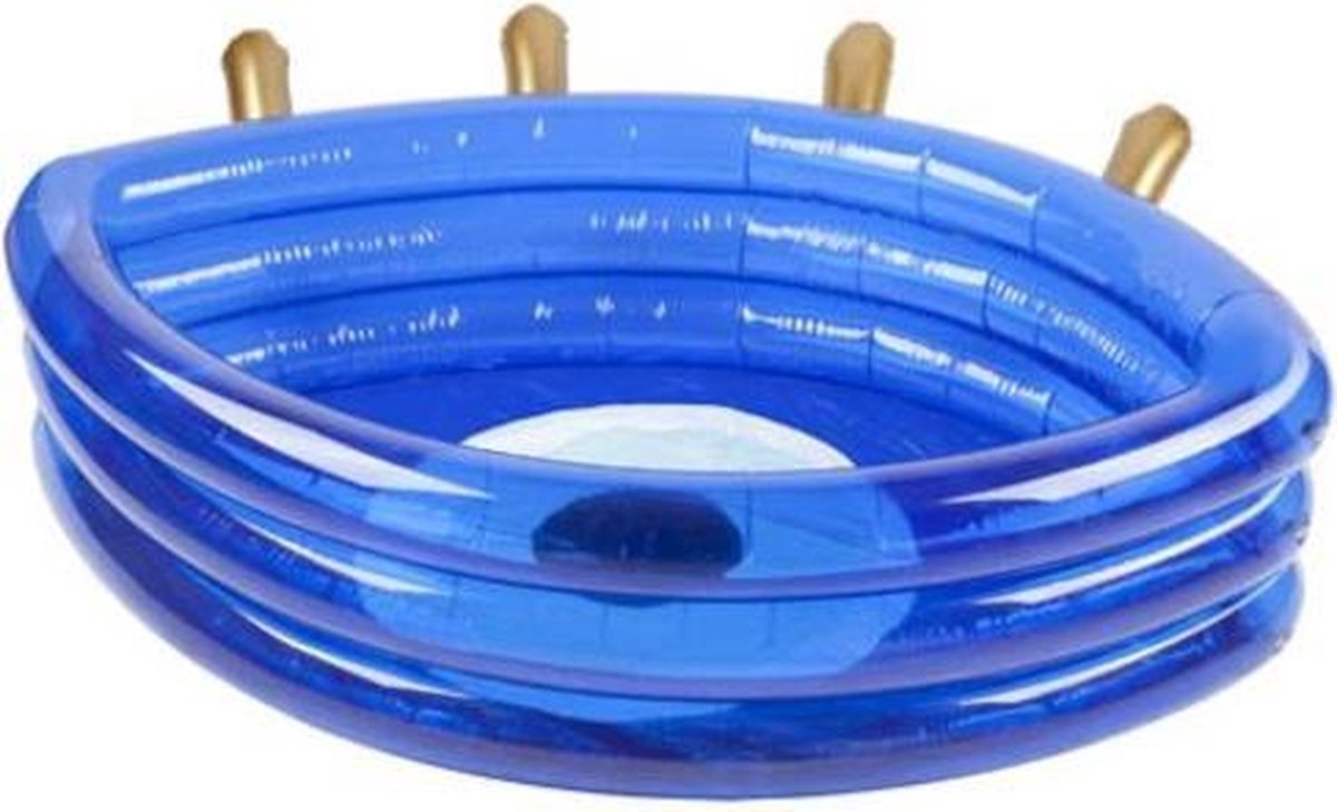 Sunnylife Opblaaszwembad Greek Eye 160 X 130 X 39 Cm Pvc Blauw