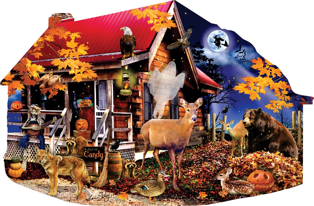 SunsOut puzzel Fireflies at the Cabin - 1000 stukjes legpuzzel.