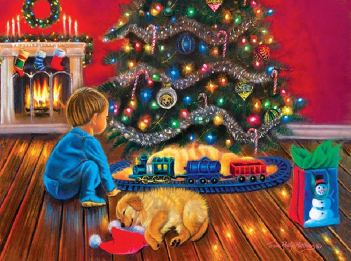 Tricia Reilly-Matthews legpuzzel Under the Tree 1000 stukjes