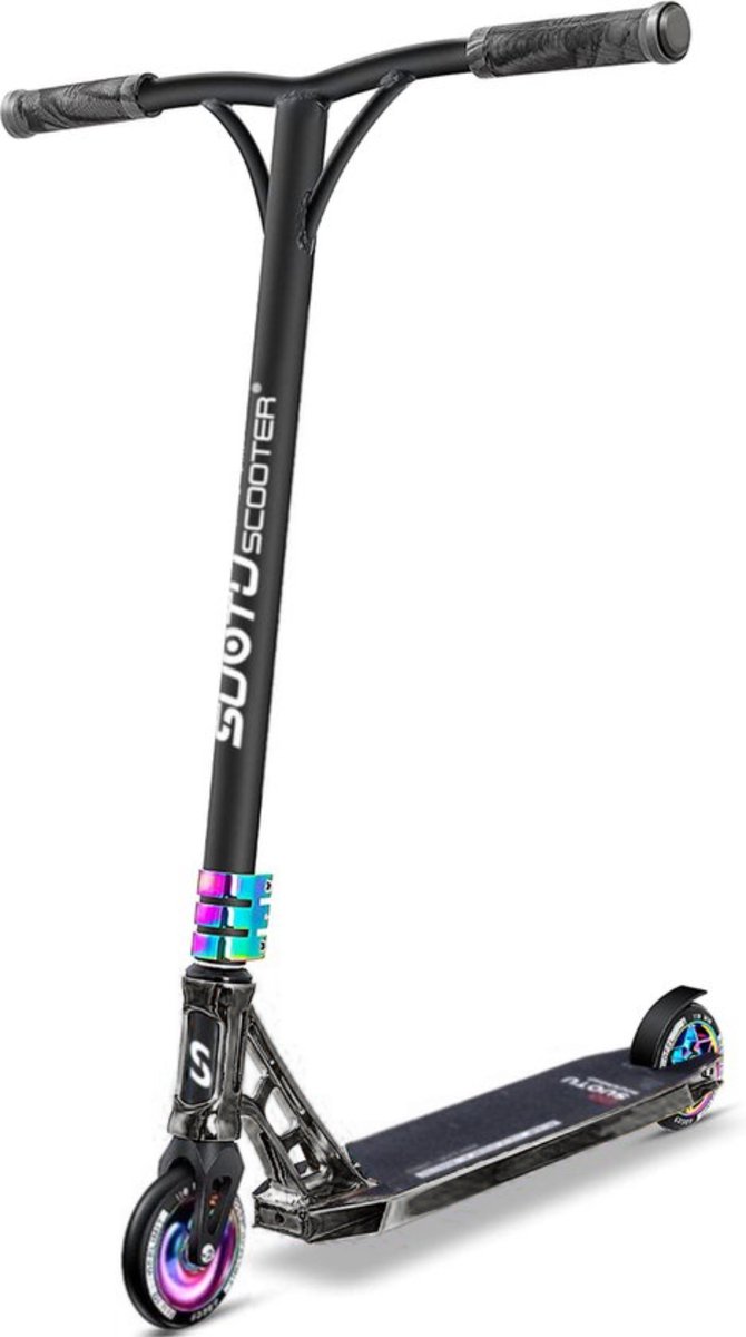 Suotu Stuntstep Professioneel - Step - 110mm - Speelgoed Jongens/Meisjes - Kinderstep - ABEC-9 - 100KG - Aluminium