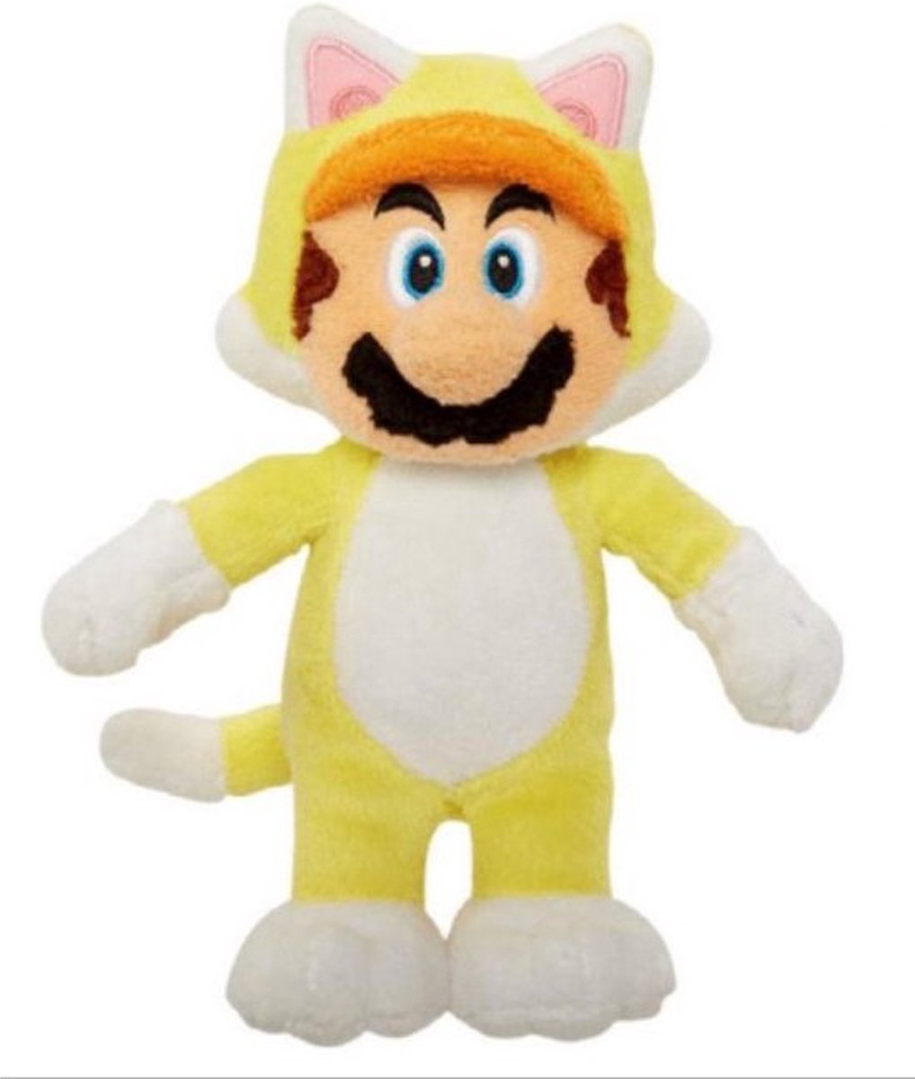 SUPER MARIO 3D LAND - Cat Mario - Plush 24cm