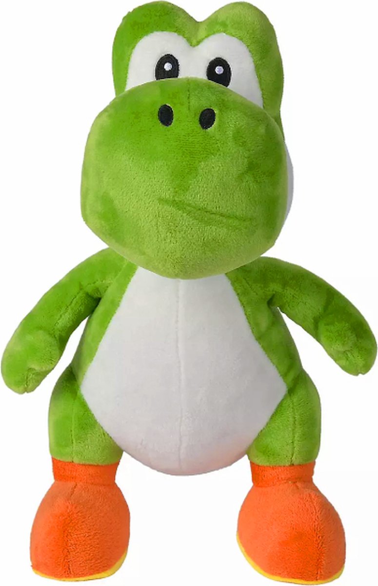 Yoshi Pluche Knuffel 30 cm - Super Mario Bros Plush - Speelgoed voor Jongens en Meisjes - Mario Kart bekend van Nintendo Switch - Mario Peach Luigi Toad Donkey Kong Yoshi Bowser