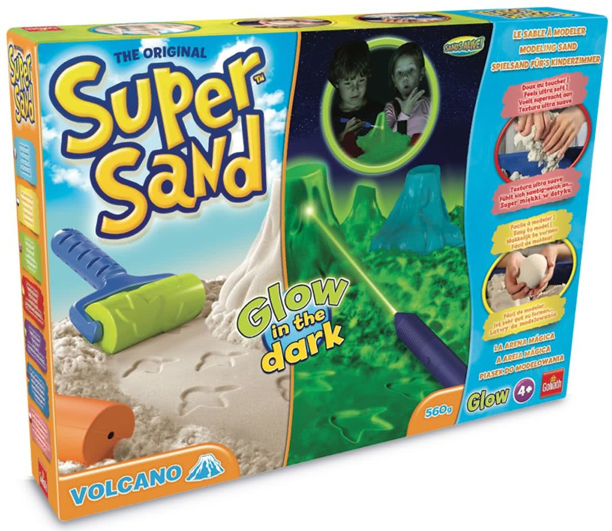 Super Sand Glow Volcano - Speelzand