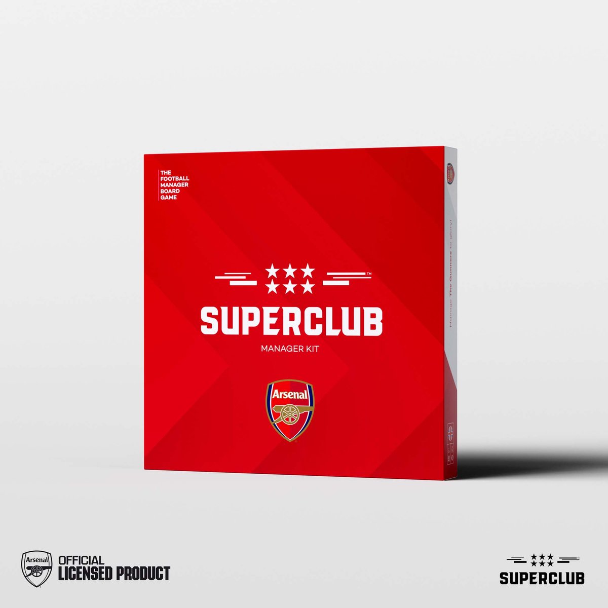 Superclub: Arsenal Manager kit - Superclub bordspel uitbreiding - voetbal - Engelstalige Editie