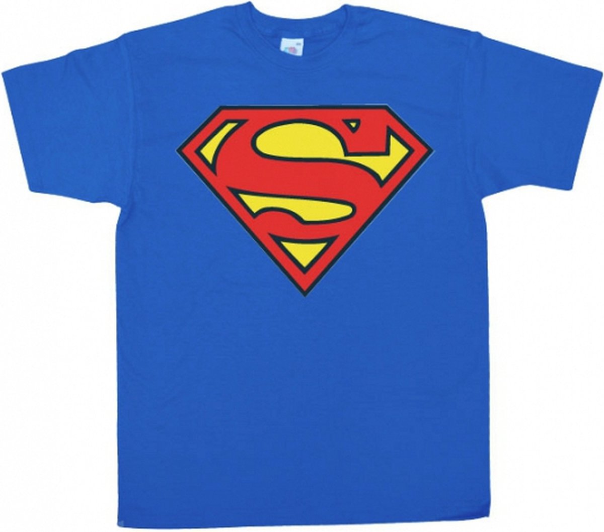 Superman logo verkleed t-shirt heren - DC Comics XXL