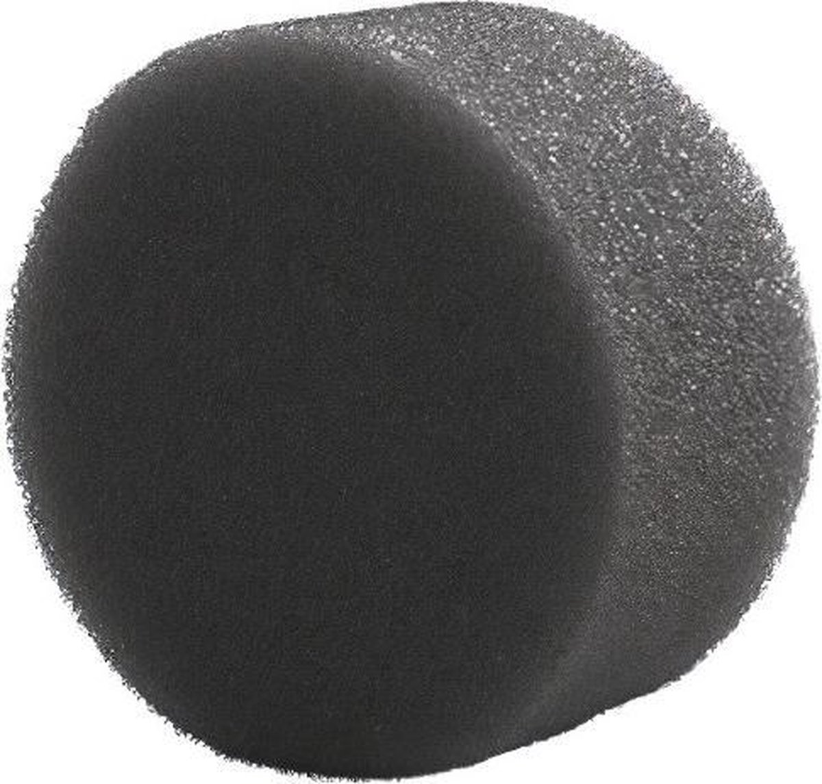   Grimeersponsje Rond 6 X 3 Cm Foam Zwart