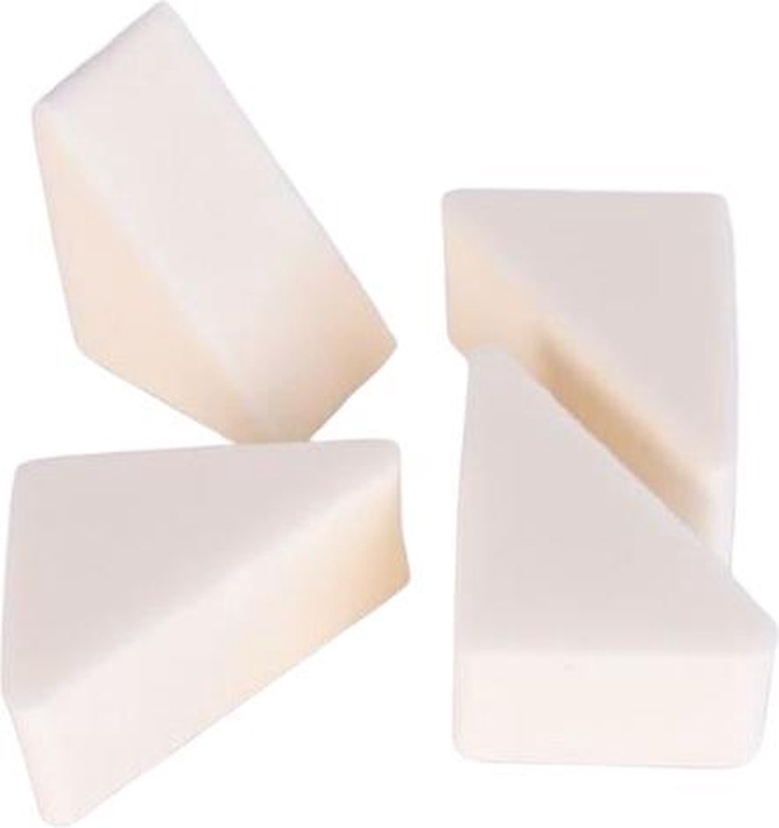   Grimeersponsjes Driehoek 5 X 4 Cm Latex 4 Stuks