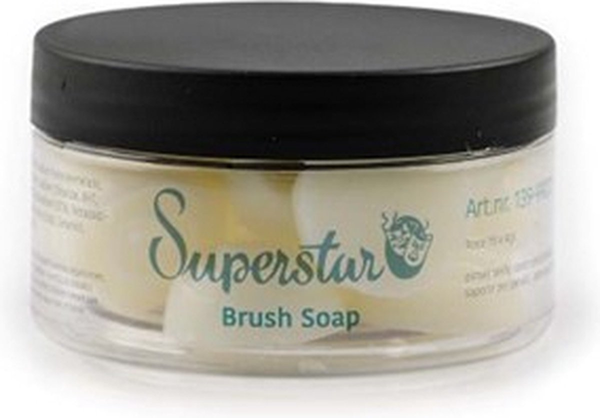 Superstar brush soap