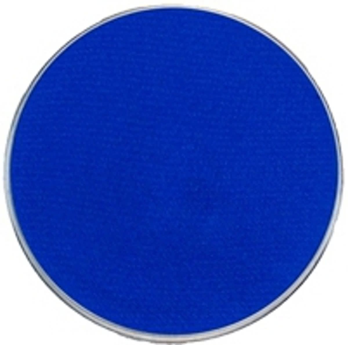   schmink fluor blauw