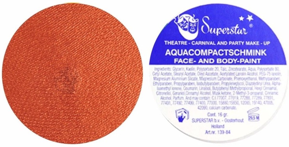   schmink koper 16 gram