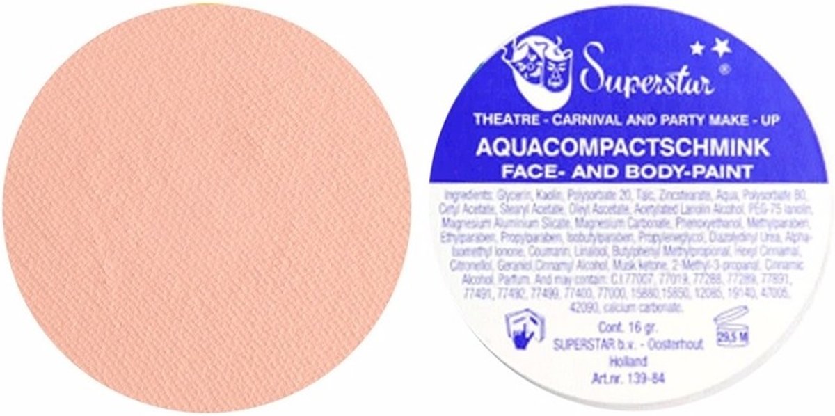   schmink lichte vleeskleur