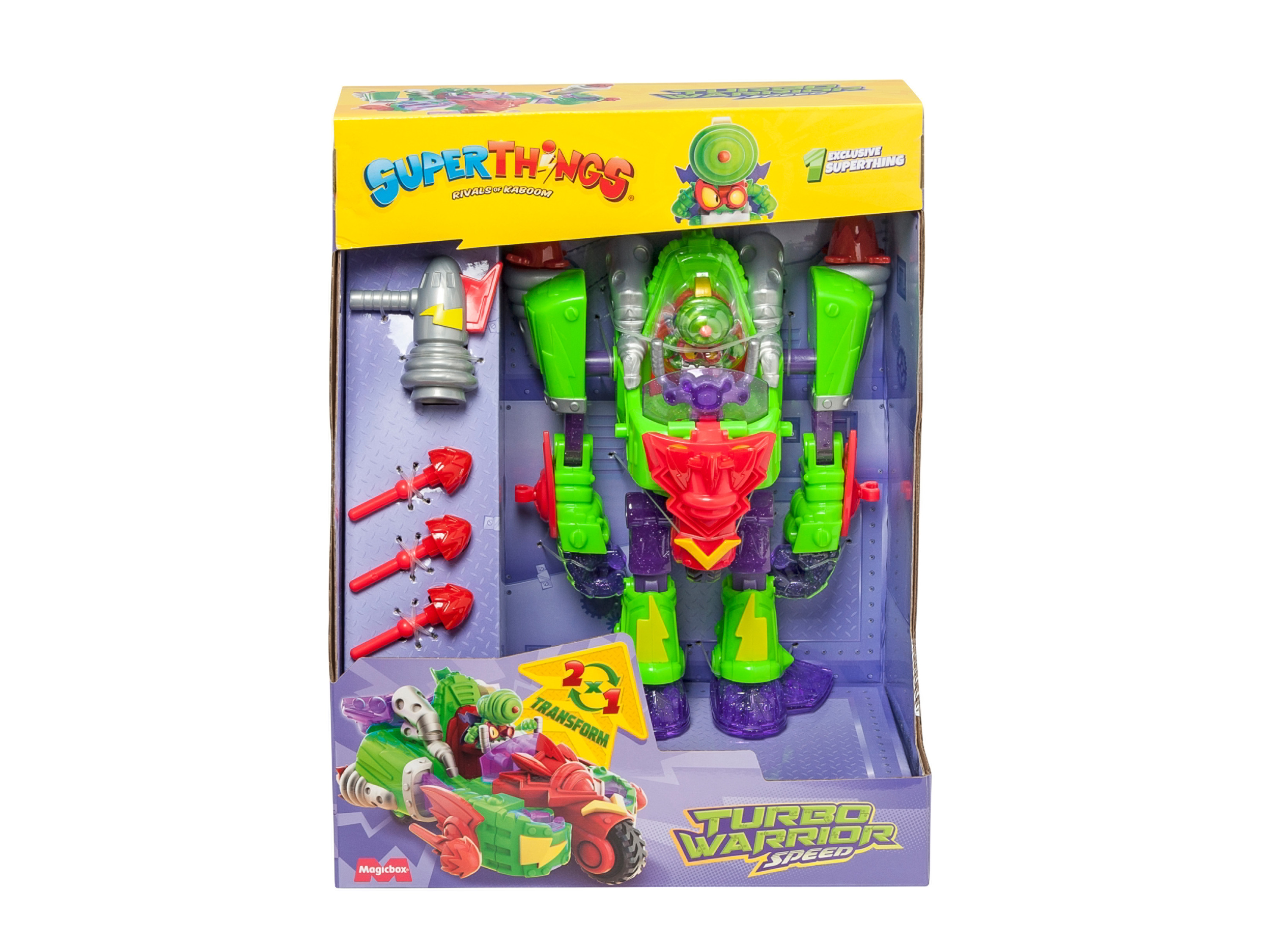 SuperThings Actiefiguur Turbo Warrior Speed