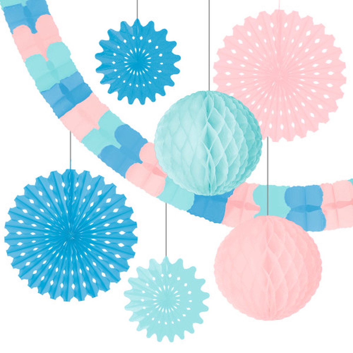 Susy Card 40027814, Feestdecoratie voor deur, 7 stuk(s)