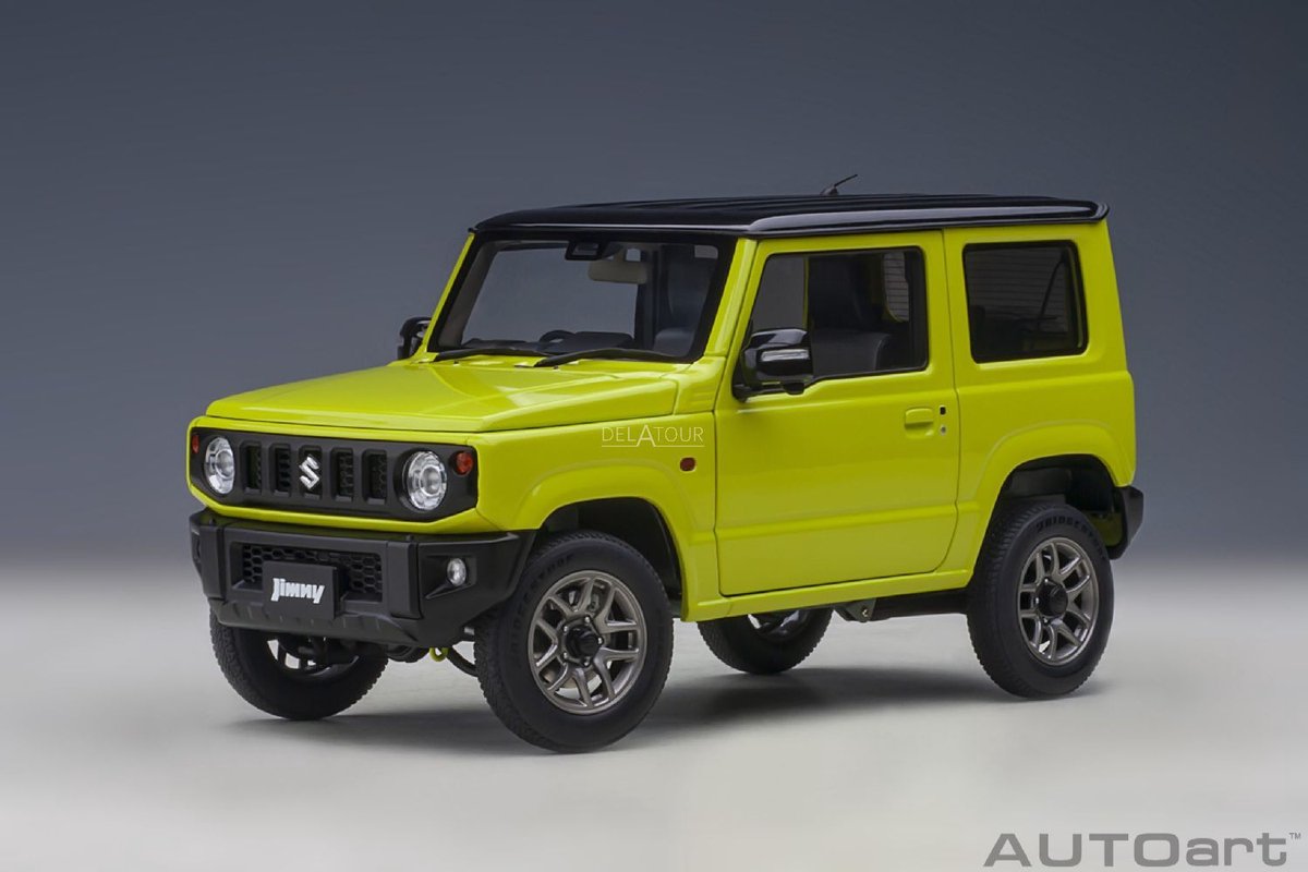 Suzuki Jimny JB64 LHD 2018 Kinetic Yellow /Black