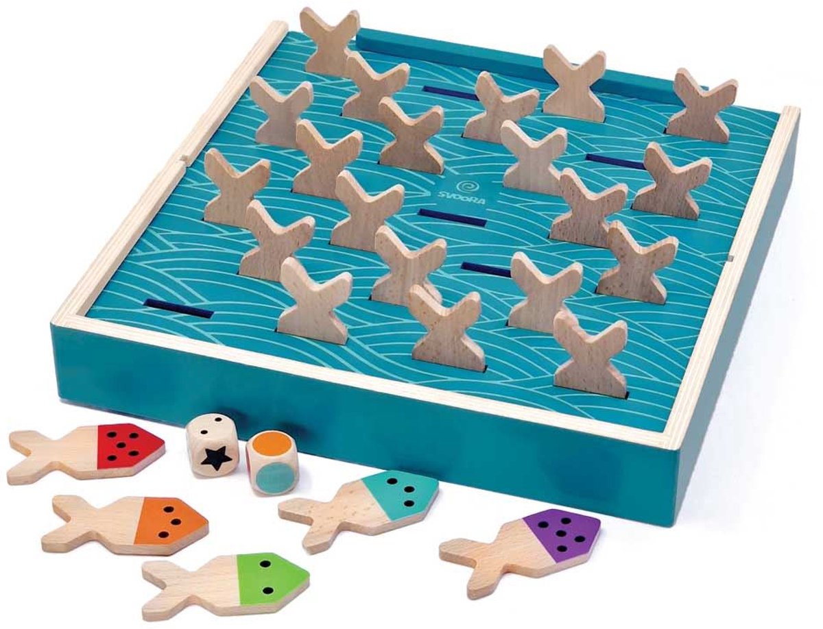 Svoora geheugen spel vis educatief spel voor kinderen 6+ 6 spellen.