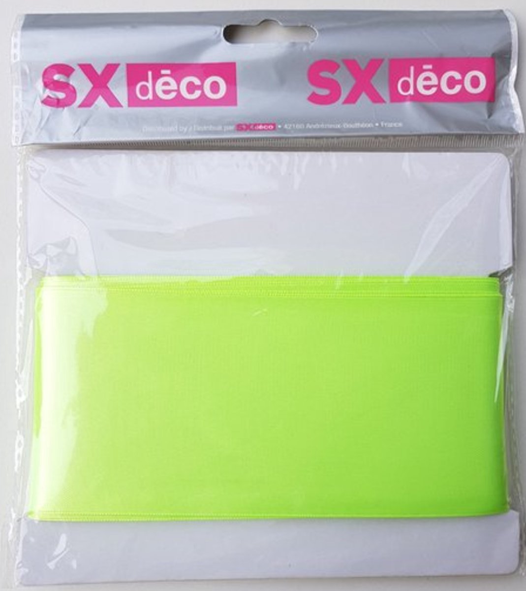 3x Breed satijnlint 7 cm x 5 meter groen - lint - groen - pasen - decoratie - hobby - diy - naaien - knutselen