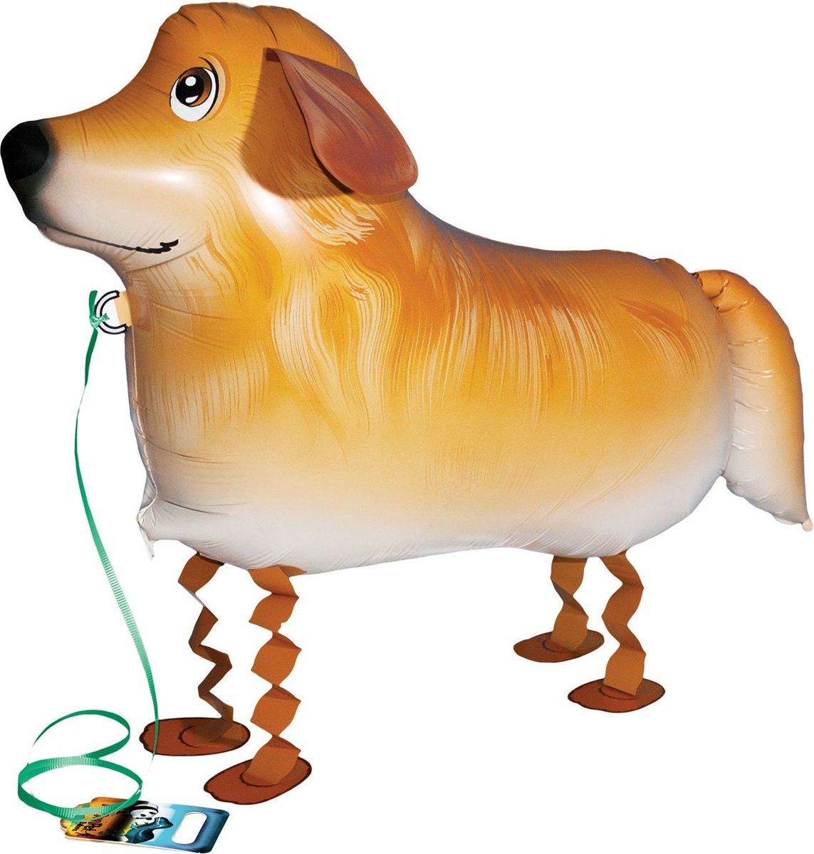 Ballon in de vorm van een Golden Retriever - hond - golden - retriever - folie - ballon - huisdier - dier