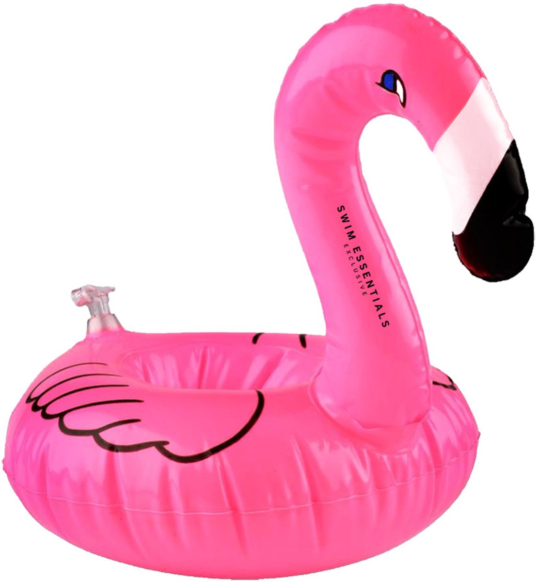 Opblaasbare Flamingo Bekerhouders (3 stuks)